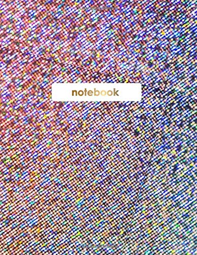 Notebook: Unicorn, Glitter, Sparkle, Gold, Minimalist, Simple, Journal, Composition Book, Diary (100 Pages, Unlined, Blank 8,5 x 11 inches) Softcover ... Composition Notebook, Design Cover Note Book Hobbies & Crafts