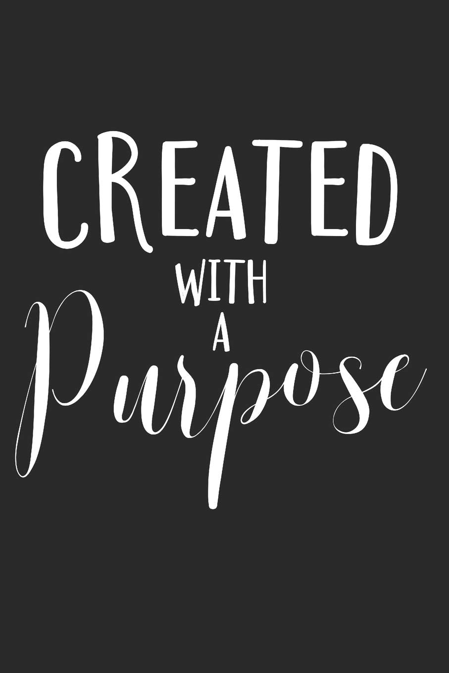 Created With A Purpose: 6x9 Blank Dot grid Christian Notebook or Devotional Journal - Bible Journal or Prayer Book for Men and Women Religion & Esotericism