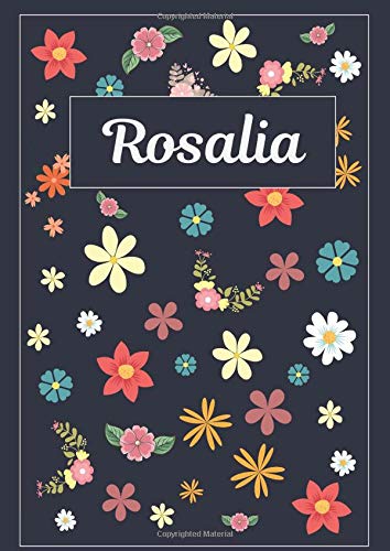 Rosalia: Taccuino | Diario | Sketchbook | 120 pagine | A4 | Bianco | Idee regalo Hobbies & Crafts