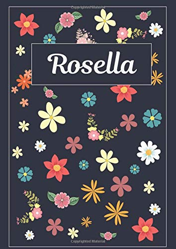 Rosella: Taccuino | Diario | Sketchbook | 120 pagine | A4 | Bianco | Idee regalo Hobbies & Crafts