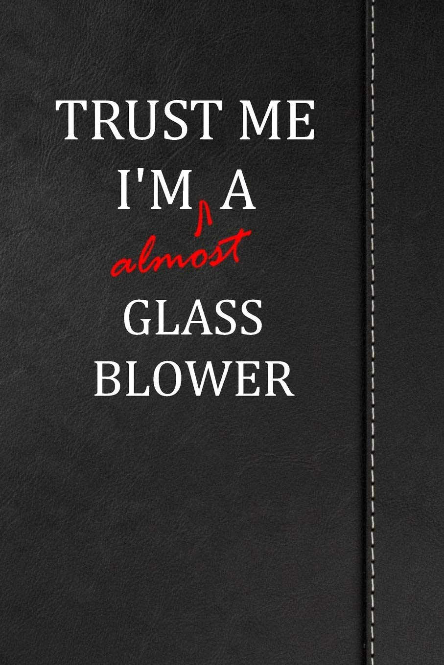 Trust Me I'm almost a Glass Blower: Birdwatching Log Book Bird watching journal book notebook 120 pages 6"x9" Essays & Short Stories