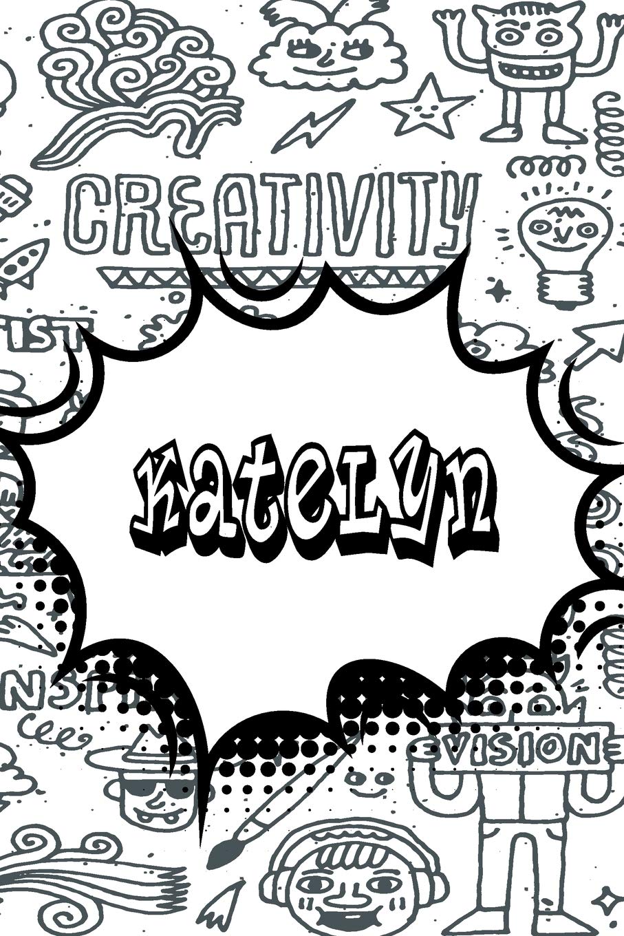 Katelyn: Jiu-Jitsu Training log book Doodle Journal Notebook 120 pages 6"x9" Essays & Short Stories
