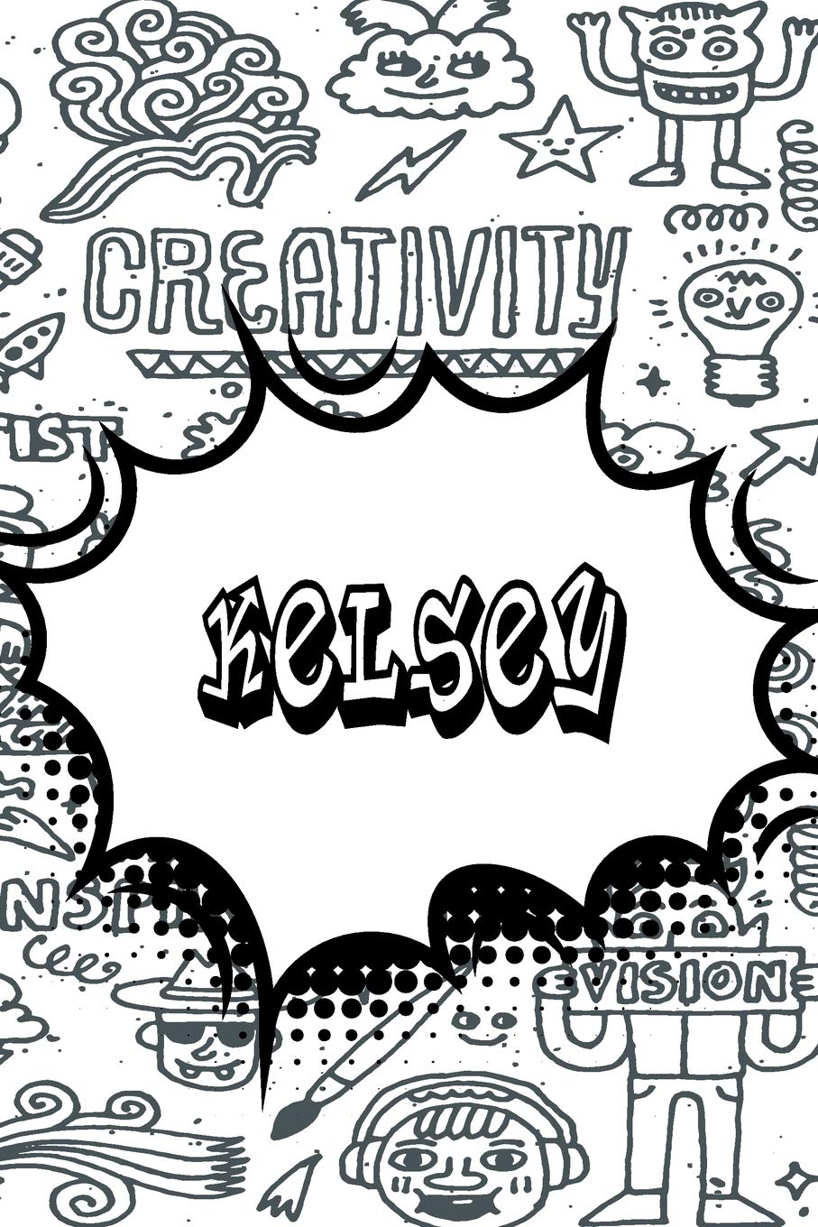 Kelsey: Jiu-Jitsu Training log book Doodle Journal Notebook 120 pages 6"x9" Essays & Short Stories