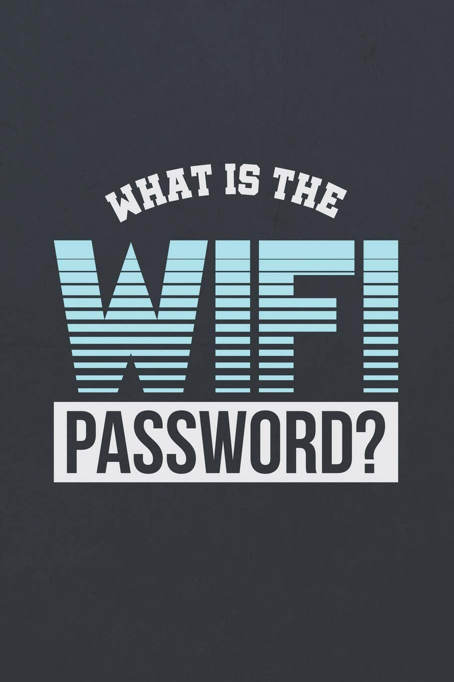 What Is The WIFI Password?: ~ 120 Page Blank Wide Ruled with Line for Date Notebooks and Journals Computer Science