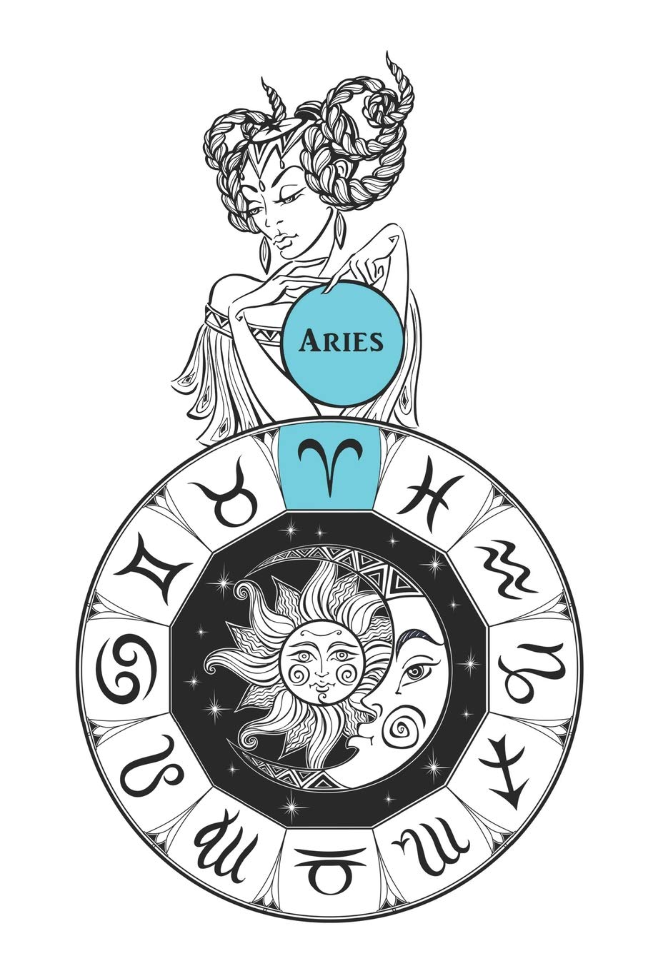 Aries: Notebook Journal Diary Zodiac Horoscope Sign Astrology Blank Lined Wide Rule 130 Pages Essays & Short Stories
