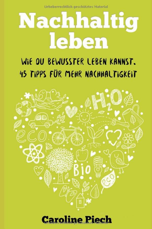 Nachhaltig leben: Wie du bewusster Leben kannst. 45 Tipps für mehr Nachhaltigkeit Business, Finance & Career