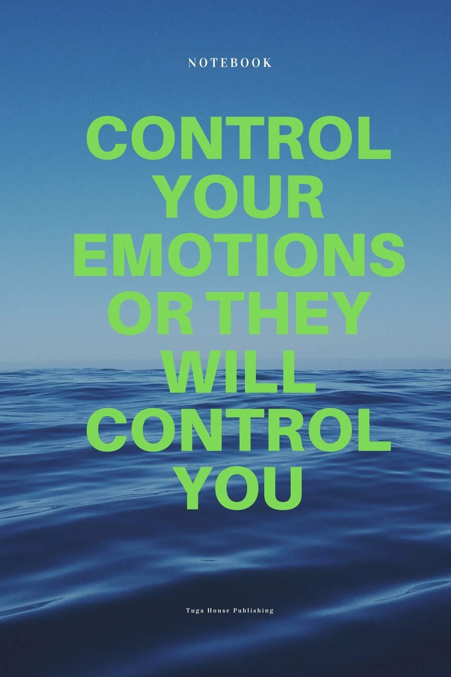 Control Your Emotions Or They Will Control You: Quote Notebook Journal Lifestyle