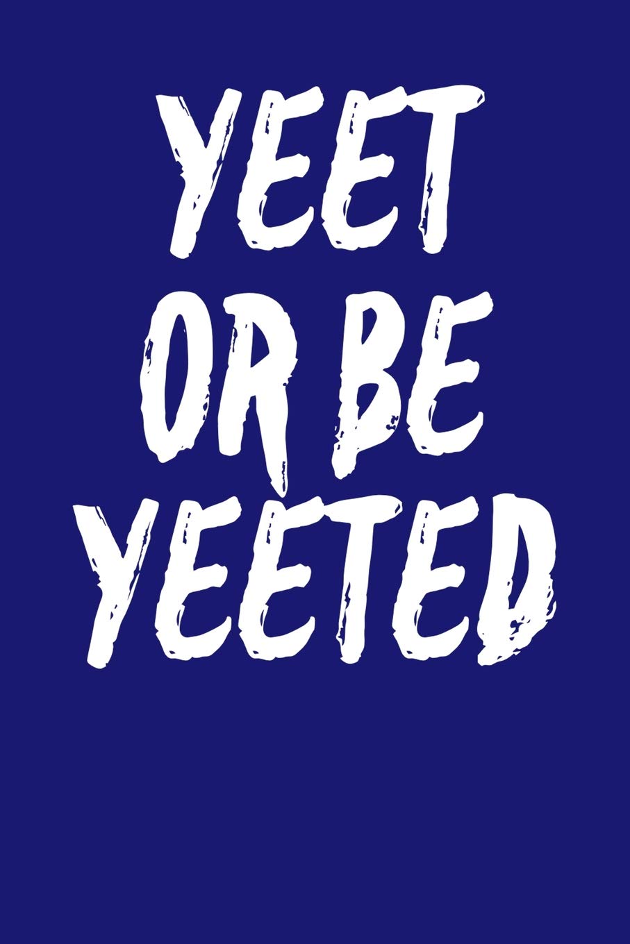 Yeet Or Be Yeeted: Graph Paper Notebook 6”x9” 120 Pages Leisure & Fun