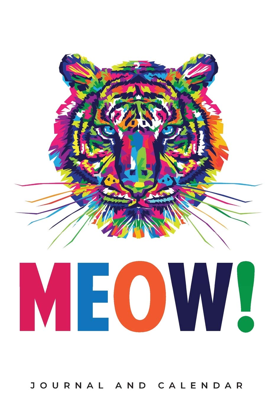 Meow: Blank Lined Journal With Calendar For Mathematics