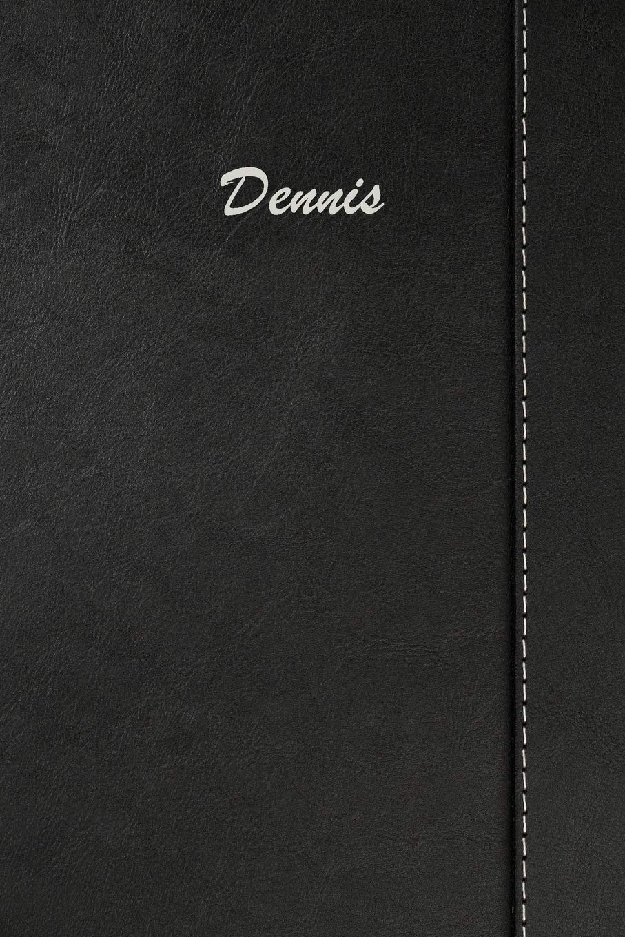 Dennis: Personalized Comprehensive Garden Notebook with Garden Record Diary, Garden Plan Worksheet, Monthly or Seasonal Planting Planner, Expenses, Chore List, Highlights Simulated Leather Essays & Short Stories