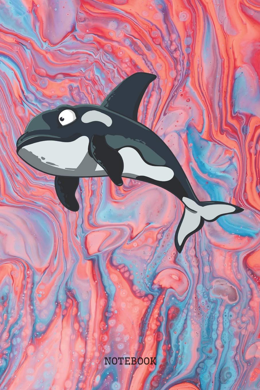 Notebook: Funny Whale Spirit Animal Totem Planner / Organizer / Lined Notebook (6" x 9") Geology & Geography