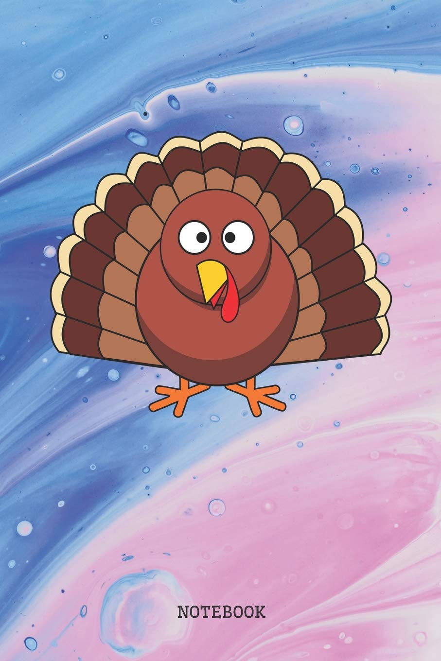 Notebook: Funny Thanksgiving Turkey Bird Cooking Recipe Planner / Organizer / Lined Notebook (6" x 9") Essays & Short Stories