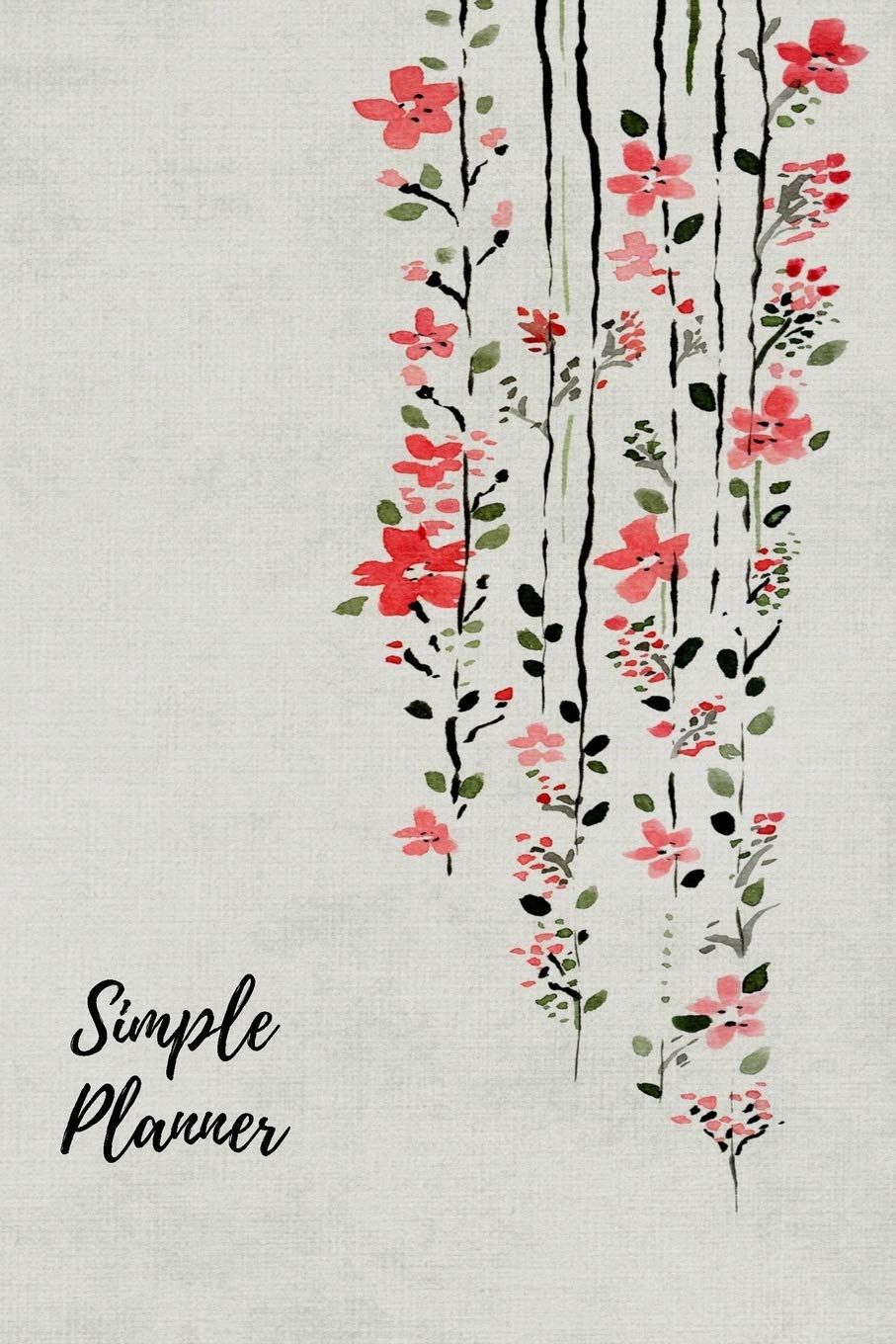 Simple Planner: One Year Weekly and Monthly Undated Planner Lifestyle