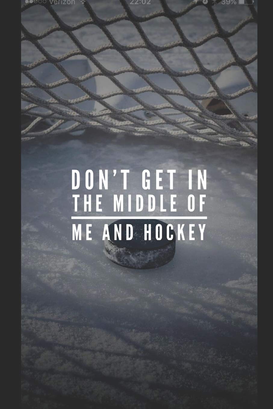 Journal: A hockey themed notebook journal for your imagination to come to life Books