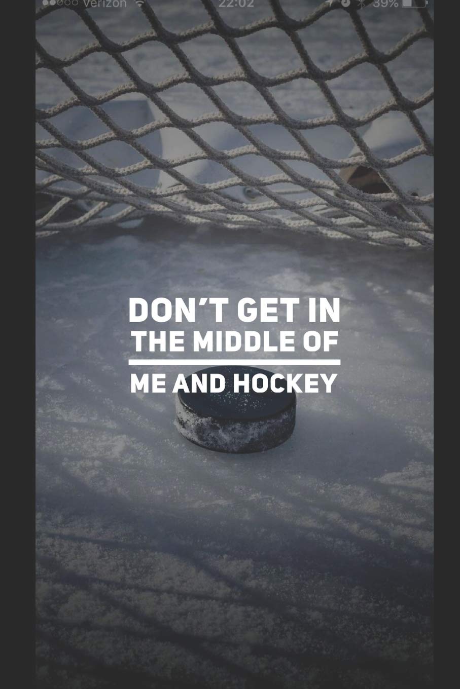 Journal: A hockey themed notebook journal for your imagination to come to life Books