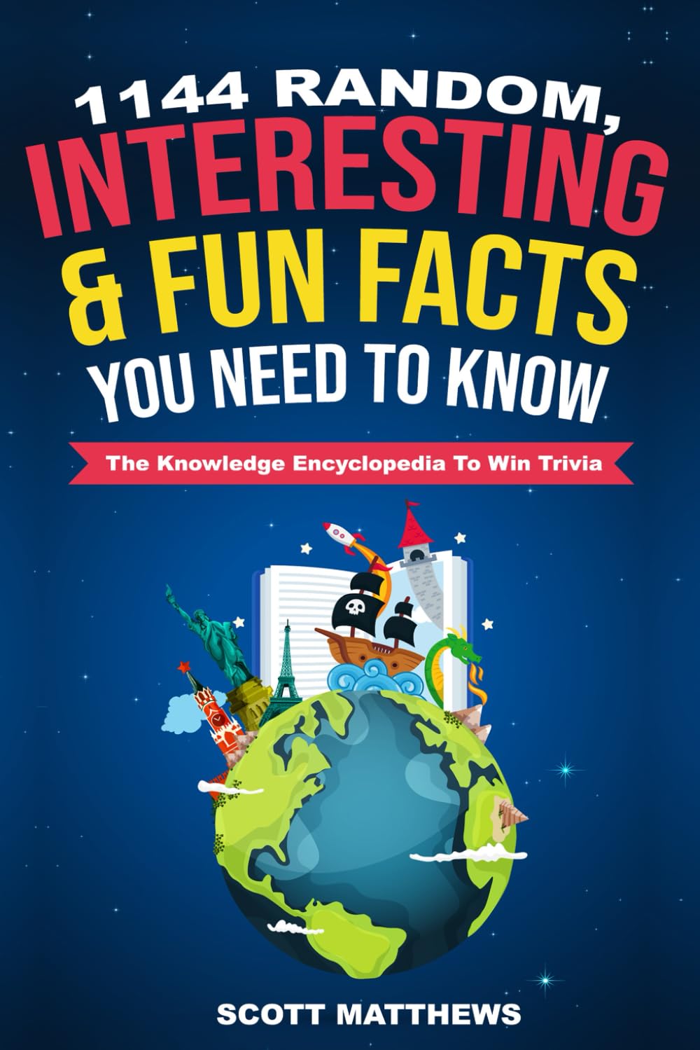 1144 Random, Interesting & Fun Facts You Need To Know - The Knowledge Encyclopedia To Win Trivia book