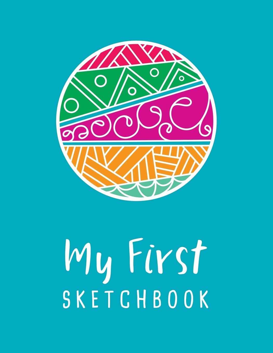 My First Sketchbook: Personalized artist workbook to draw, sketch, doodle, journal, write in and get creative – 8.5x11, 110 pages Film, Art & Culture