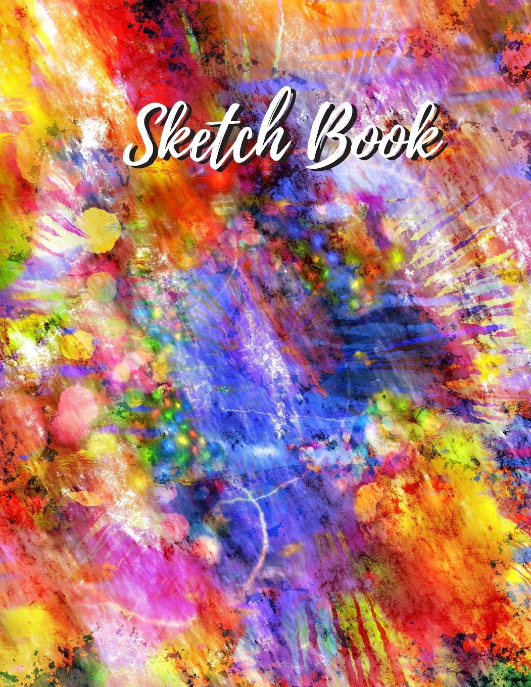 SKETCH BOOK: 8.5" X 11" Cute Sketchbook to Draw in. Large Notebook. 100 Blank Pages Perfect for Creative Doodling and Sketching. Novelty Birthday Gift. Workbook and Handbook. Non-fiction