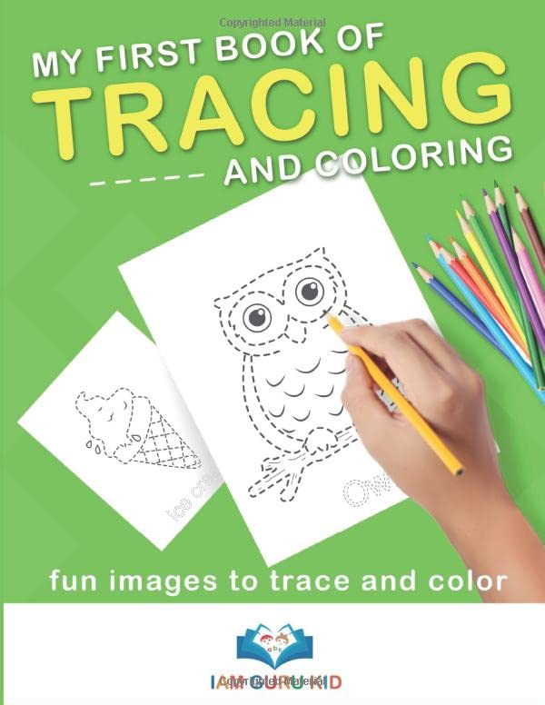 My First Book Of Tracing And Coloring Reference Books