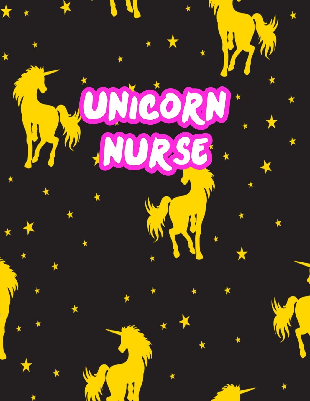 Unicorn Nurse: Cute Journal Notebook for Nursing Student and Practitioner with Large 8.5" x 11" Blank Ruled White Paper (Perfect for School, Medical, Clinical and Hospital Notepad) Books