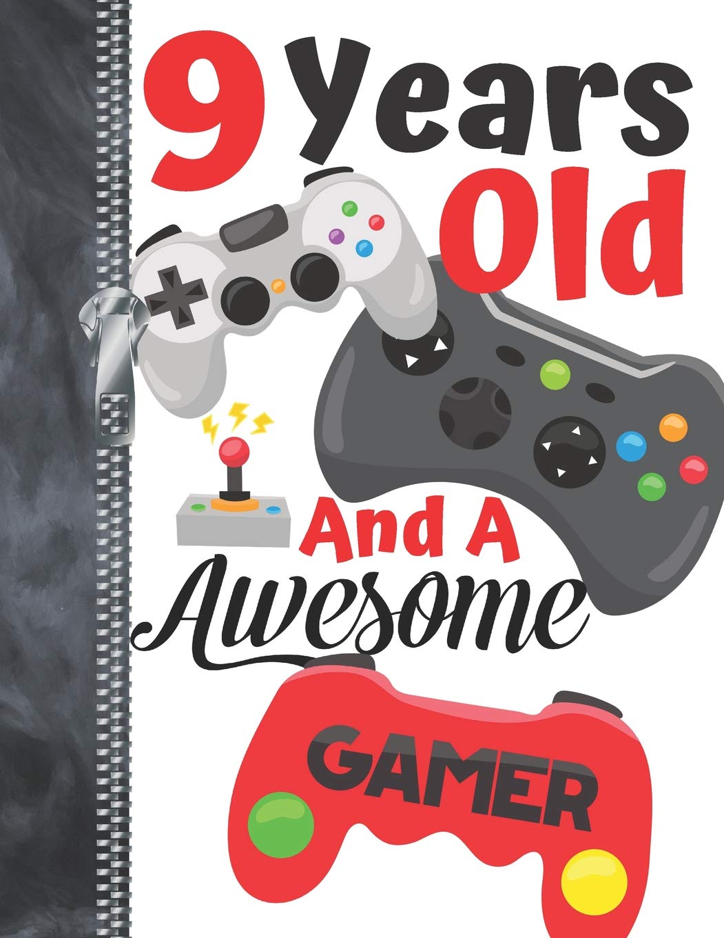 9 Years Old And A Awesome Gamer: Video Controllers Doodling & Drawing Art Journal Book Sketchbook For Boys And Girls Tiptoi & Games