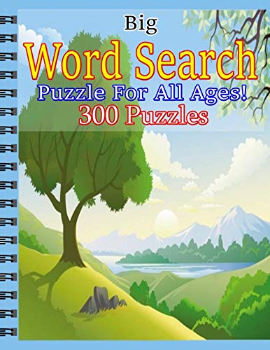 Big Word Search Puzzle For All Ages!: 300 Puzzles Leisure & Fun