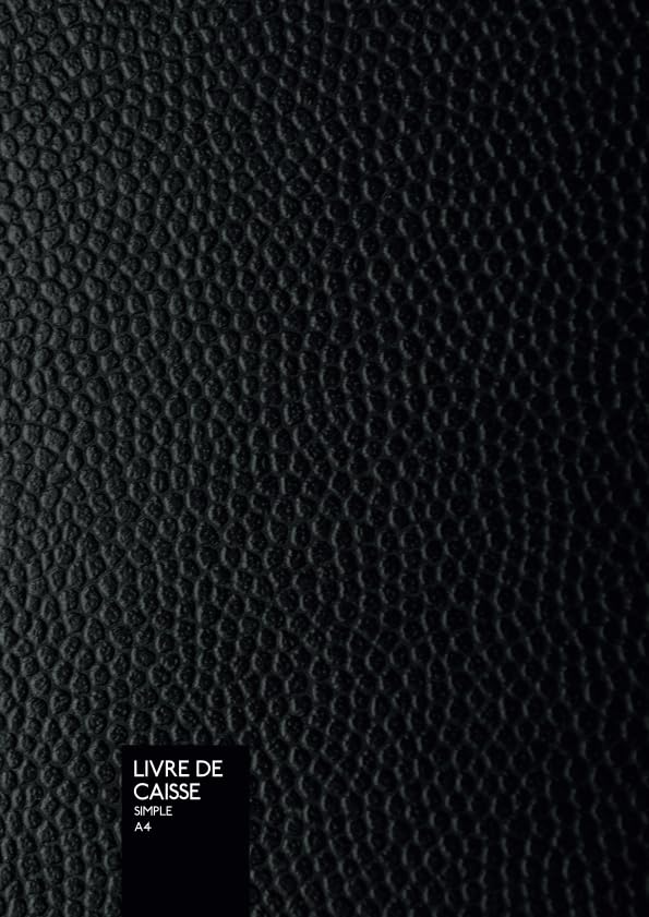 Livre De Caisse Simple A4: Journal Recettes Dépenses | DIN A4 | 110 pages book
