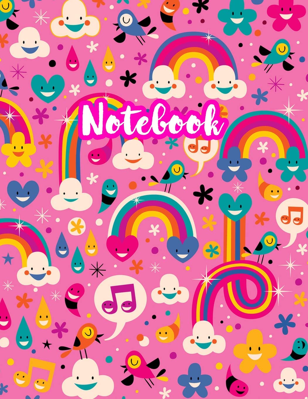 Notebook: Cute Blank Lined Journal Large 8.5 x 11 Matte Cover Design with Ruled White Paper Interior (Perfect for School Notes, Girls and Boys Diary, ... Subject, Office Use) - Product Code N7 832 Books