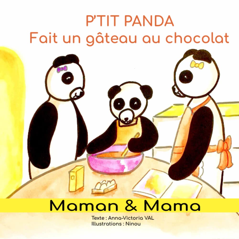 P'TIT PANDA FAIT UN GÂTEAU AU CHOCOLAT 4-6 years