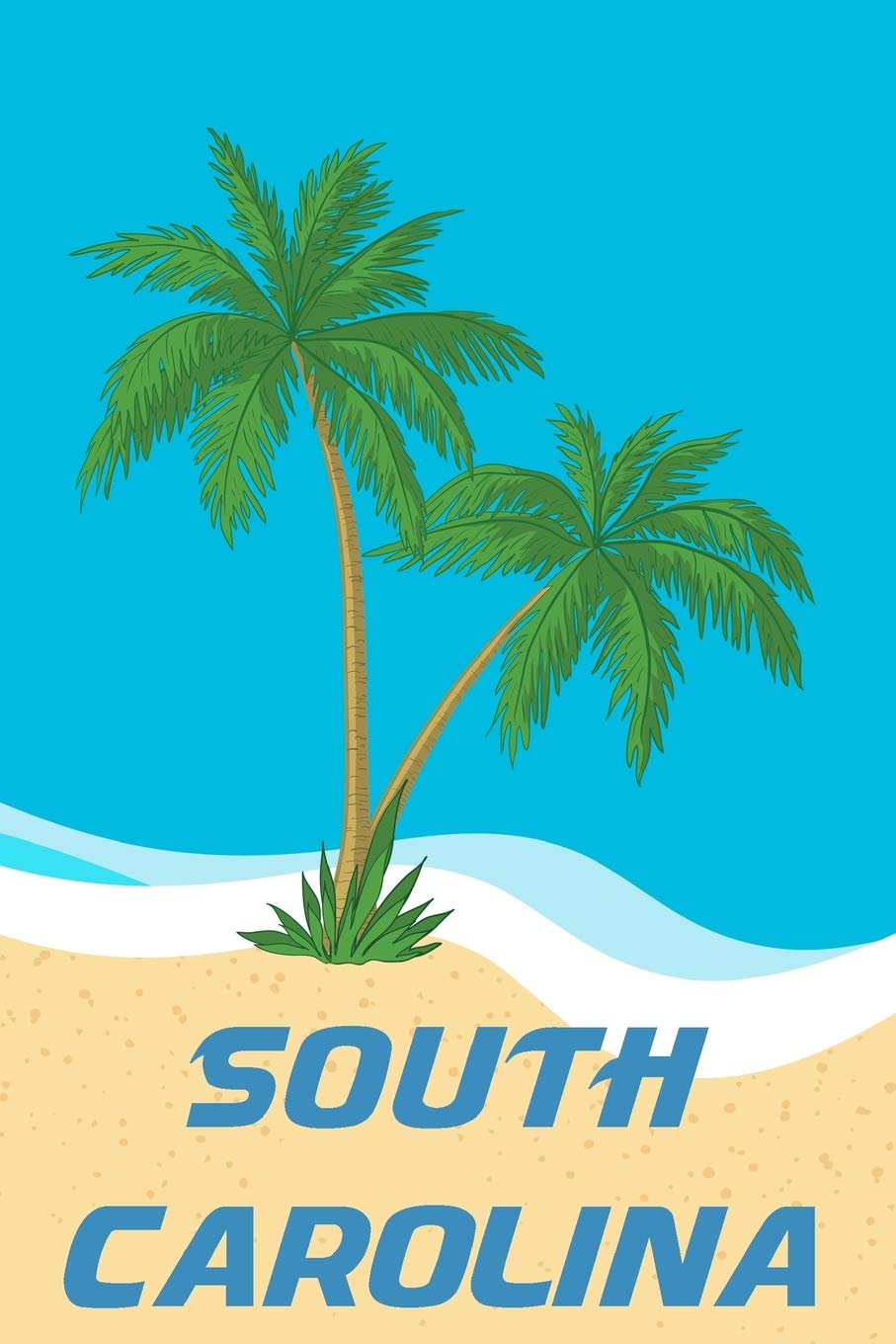 South Carolina: Beach Lover's Journal with Beach Themed Stationary and Quotes (6x9) book