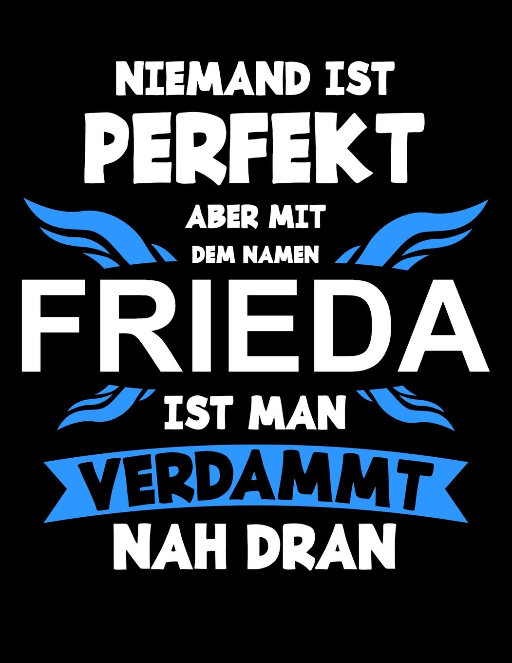 Tagebuch / Malbuch / Notizbuch: Frieda - über 100 Seiten, Personalaisiertes Dot Grid Notizbuch im A4+ Format mit Punkteraster book