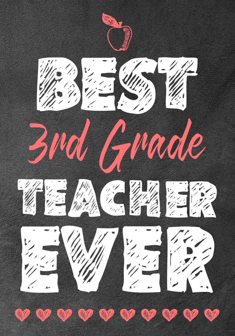 Best 3rd grade teacher ever: Teacher Notebook:Journal or Planner for Teacher Gift,Thank You Gift for Teachers to Show Your Gratitude During Teacher Appreciation Week , Planner, Journal (7 x 10) Media & Communication