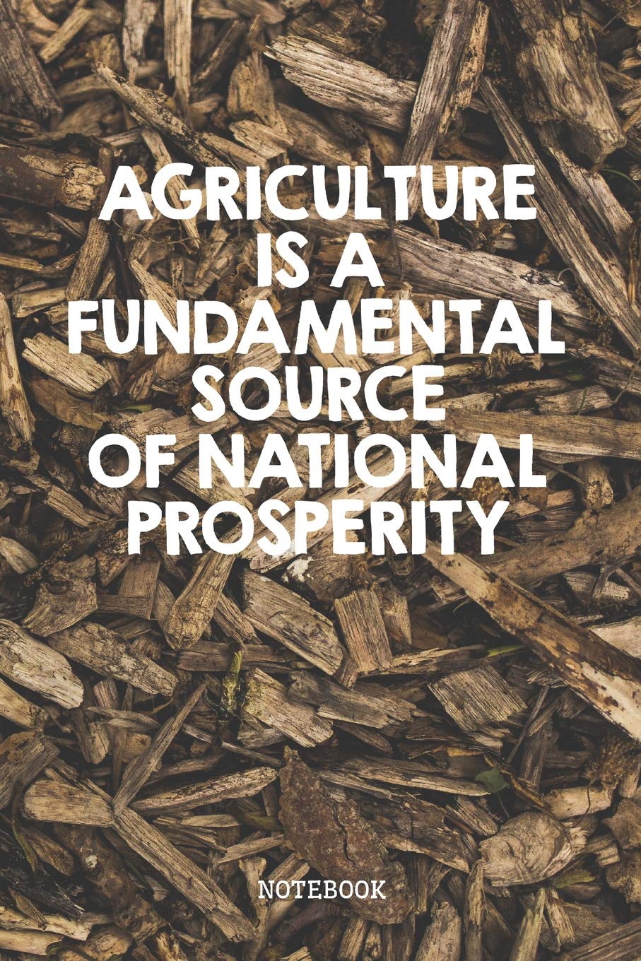 Notebook: Agriculture Field Worker and Farmer Planner / Organizer / Lined Notebook (6" x 9") Garden & Plants