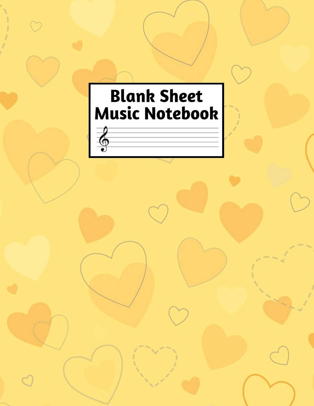 Blank Sheet Music Notebook: Easy Blank Staff Manuscript Book Large 8.5 X 11 Inches Musician Paper Wide 12 Staves Per Page for Piano, Flute, Violin, ... other Musical Instruments - Code : A4 8255 Books