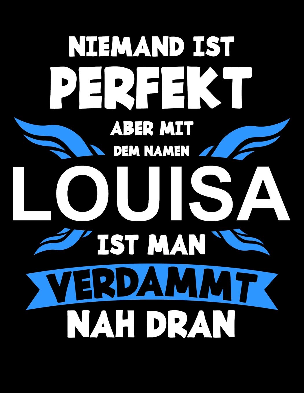 Tagebuch / Malbuch / Notizbuch: Louisa - über 100 Seiten, Personalaisiertes Dot Grid Notizbuch im A4+ Format mit Punkteraster Foreign Languages ​​& Dictionaries