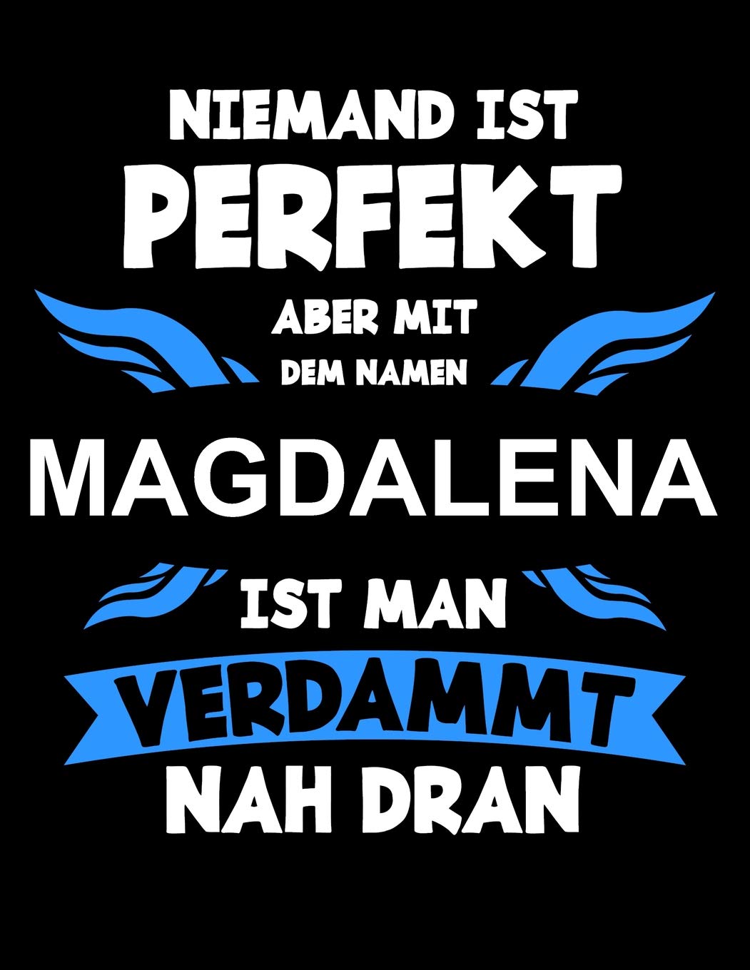 Tagebuch / Malbuch / Notizbuch: Magdalena - über 100 Seiten, Personalaisiertes Dot Grid Notizbuch im A4+ Format mit Punkteraster Foreign Languages ​​& Dictionaries