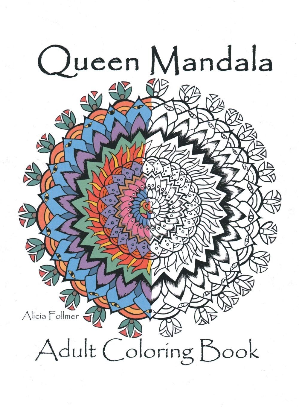 Queen Mandalas Adult Coloring Book Film, Art & Culture