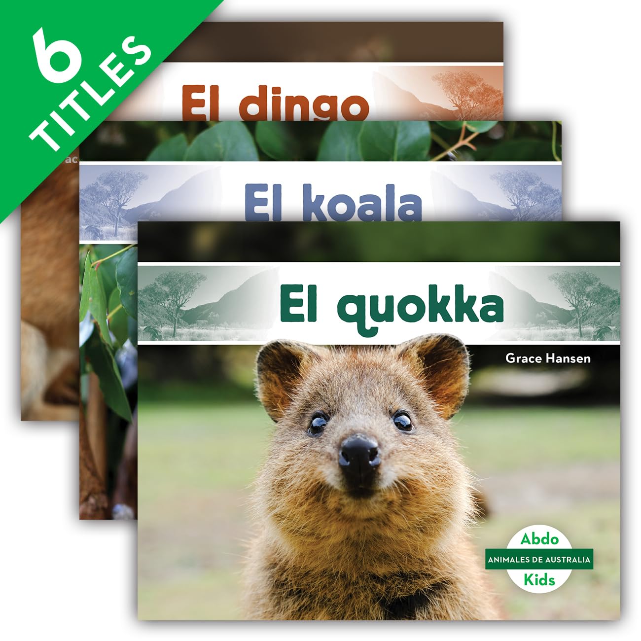 Animales de Australia/ Australian Animals: El Dingo/ Dingo / Koala / El Ornitorrinco/ Platypus / Quokka / El Diablo Espinoso/ Thorny Devil (1) Non-fiction