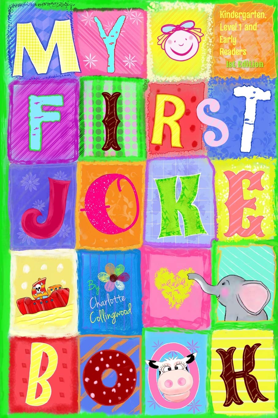 My First Joke Book: Kindergarten, Level One, and Early Readers (Kindergarten, level 1 books, Band 1) Study Guides