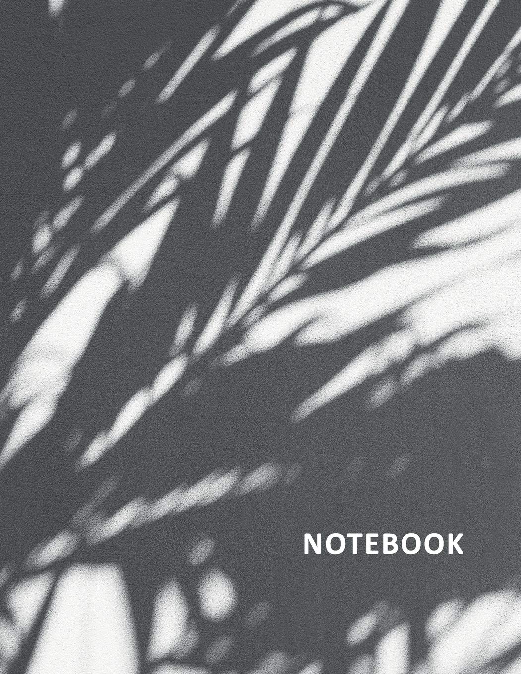College Ruled Notebook: Palm Tree shadows Pretty Composition Book Daily Journal Notepad Diary for researching accommodation in Cancun all inclusive Education & Training