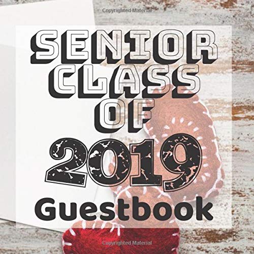 Senior Class of 2019 Guestbook: Rustic Shabby Chic Wood Hearts Wooden Graduation Party Guest Sign In Book Registry|Graduate Parties Supplies|Keepsake ... Address|University College High School Study Guides