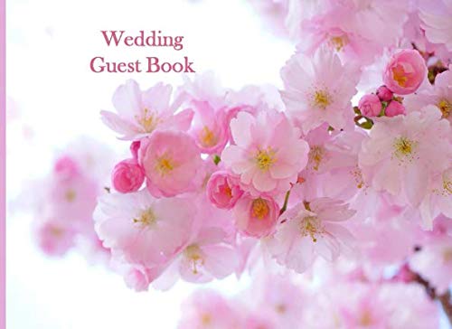 Wedding Guest Book Memento: A Japanese Cherry Keepsake Guest Book For The Bridal Couple On Their Wedding Day book