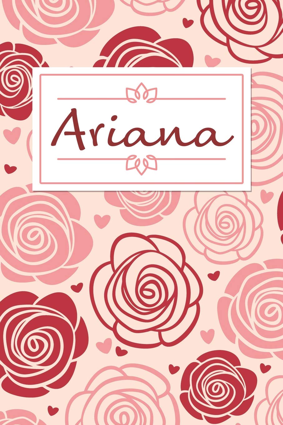 Ariana: Personalised Notebook / 120 Lined Pages / Perfect for journaling and writing notes. Film, Art & Culture