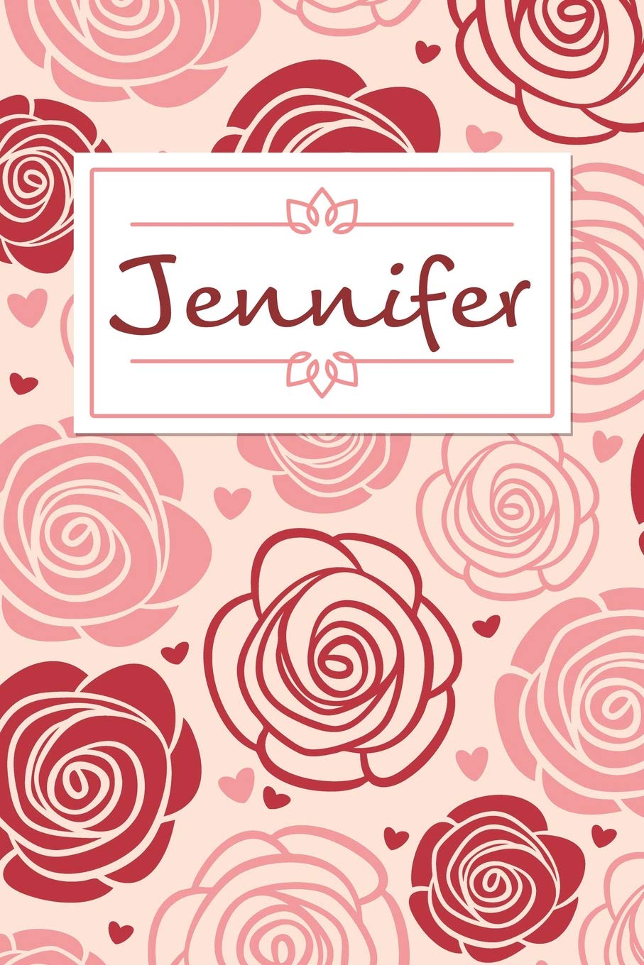 Jennifer: Personalised Notebook / 120 Lined Pages / Perfect for journaling and writing notes. Film, Art & Culture