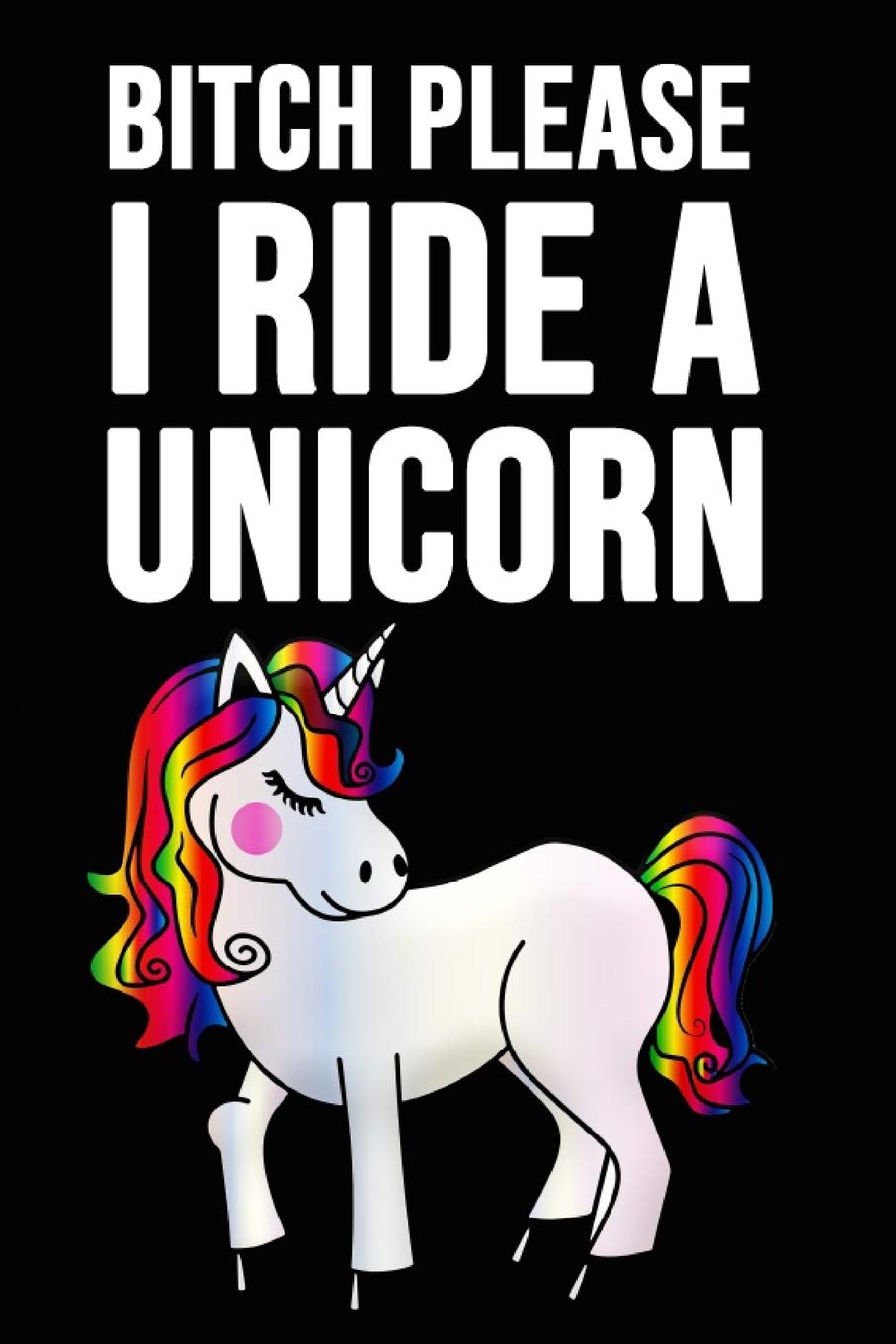 Beach Please I Ride A Unicorn: Lovely Lined Notebook / Journal / Diary, Gifts For Unicorn Lover (6" x 9") Books