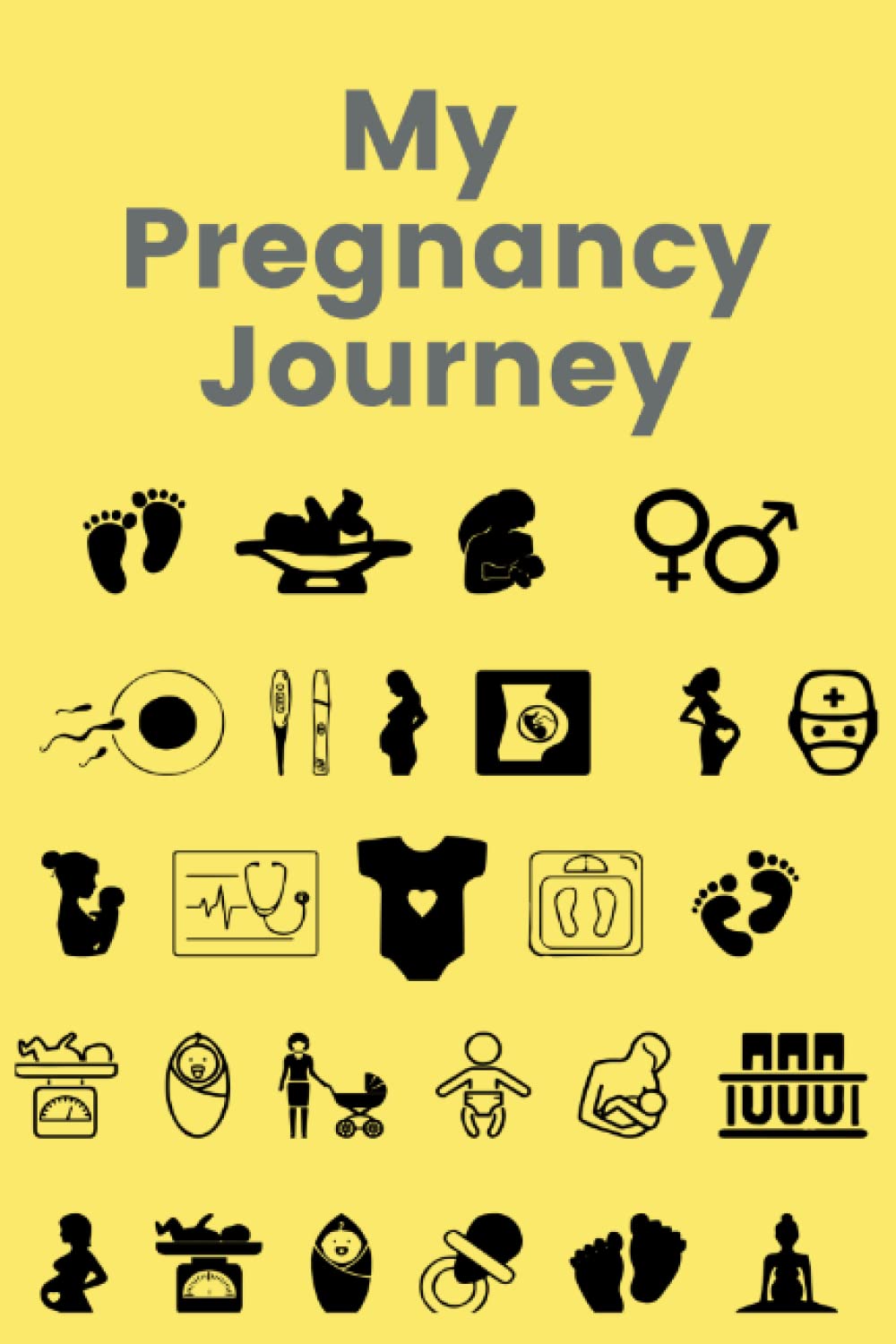 My Pregnancy Journey: 100-page journal for pregnant mums 8 x 6 blank notebook Parents & Children