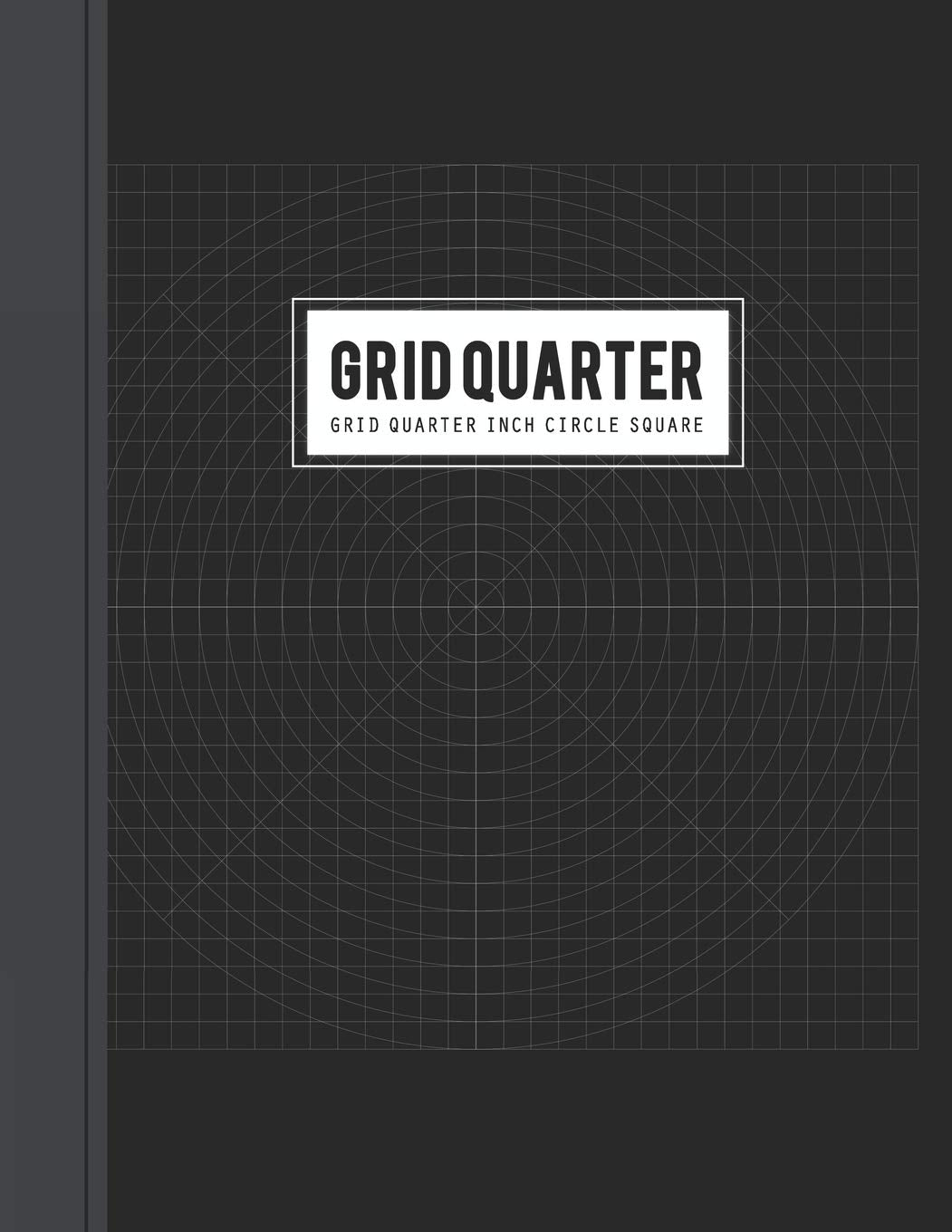Grid Quarter Inch Circle Square: Circular Overlay on a Square Hybrid Graph Paper for Mathematics Graphing equations (Math Teacher & Student Journal) Learning & Reference