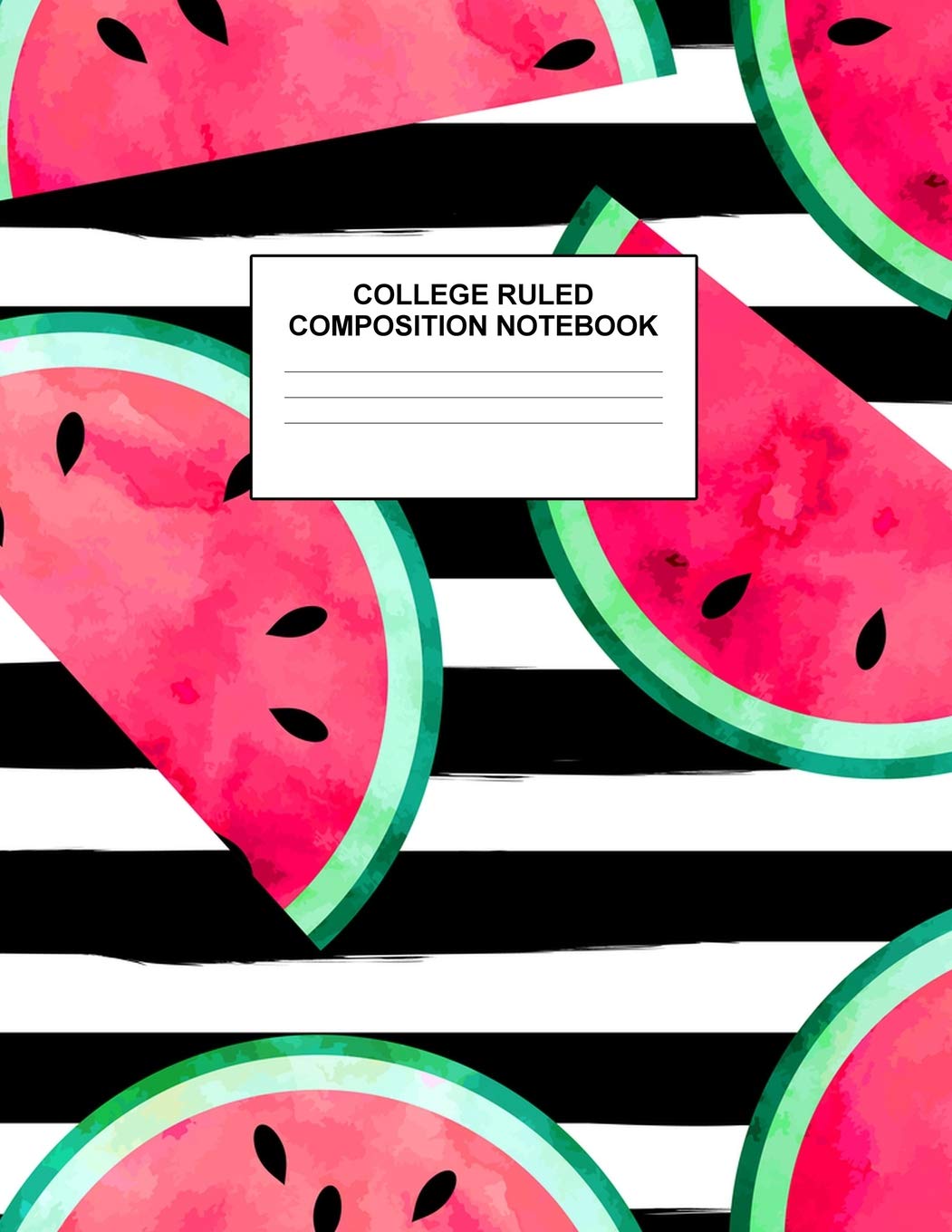 College Ruled Composition Notebook: Cute Blank Lined Journal to Write In with White Paper Rule Pages for School Subject and Writing Pad : Design Code A4 3505 Books