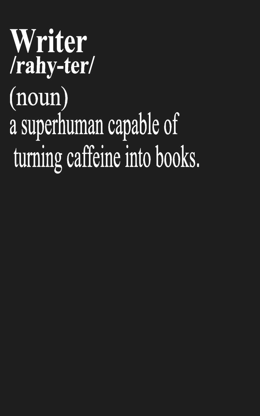 Writer: Definition Matte Book Style Dotted Grid Journal Essays & Short Stories
