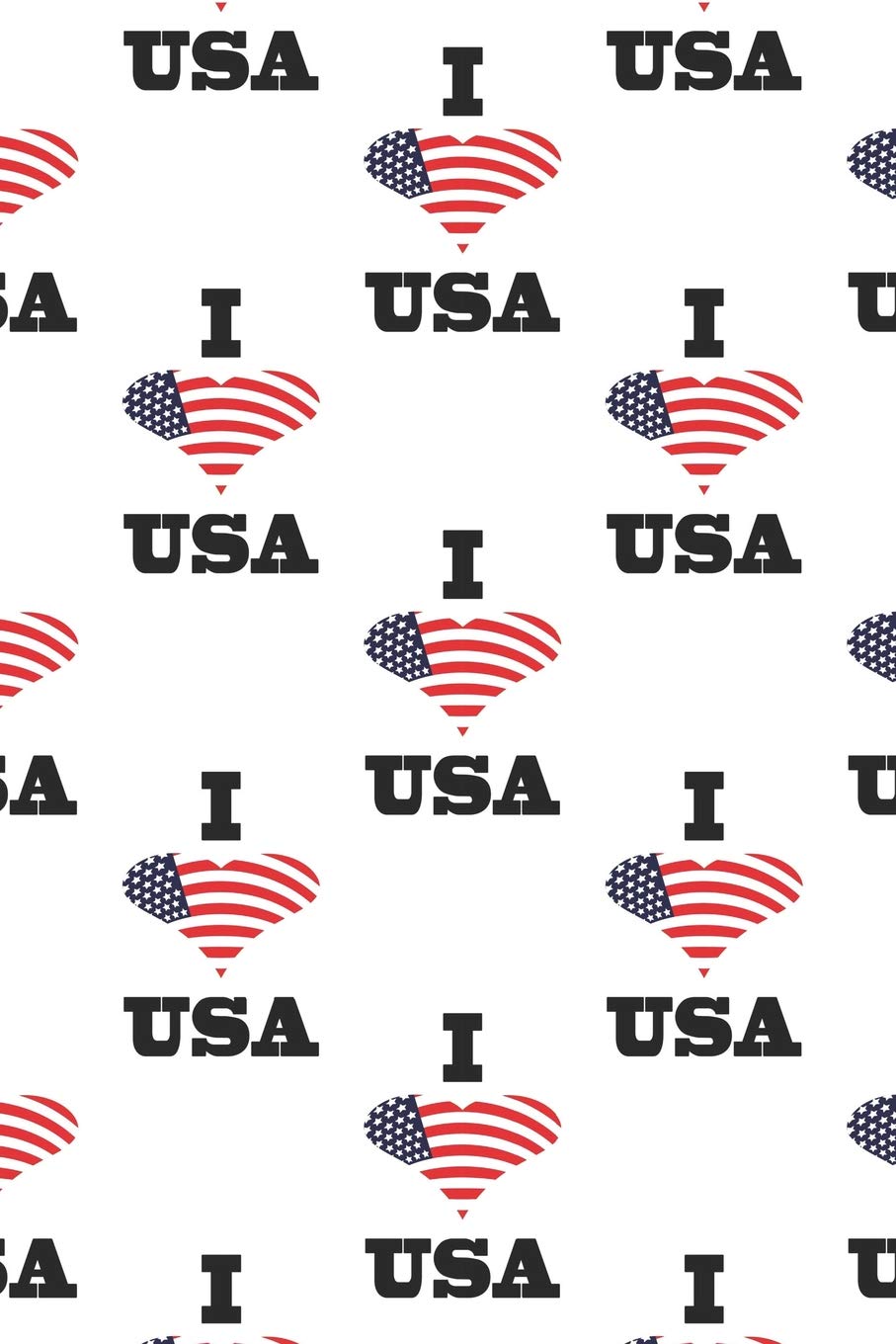 Patriotic Pattern - United States Of America 148: Graph Paper 5x5 Notebook for Patriots and Locals Books